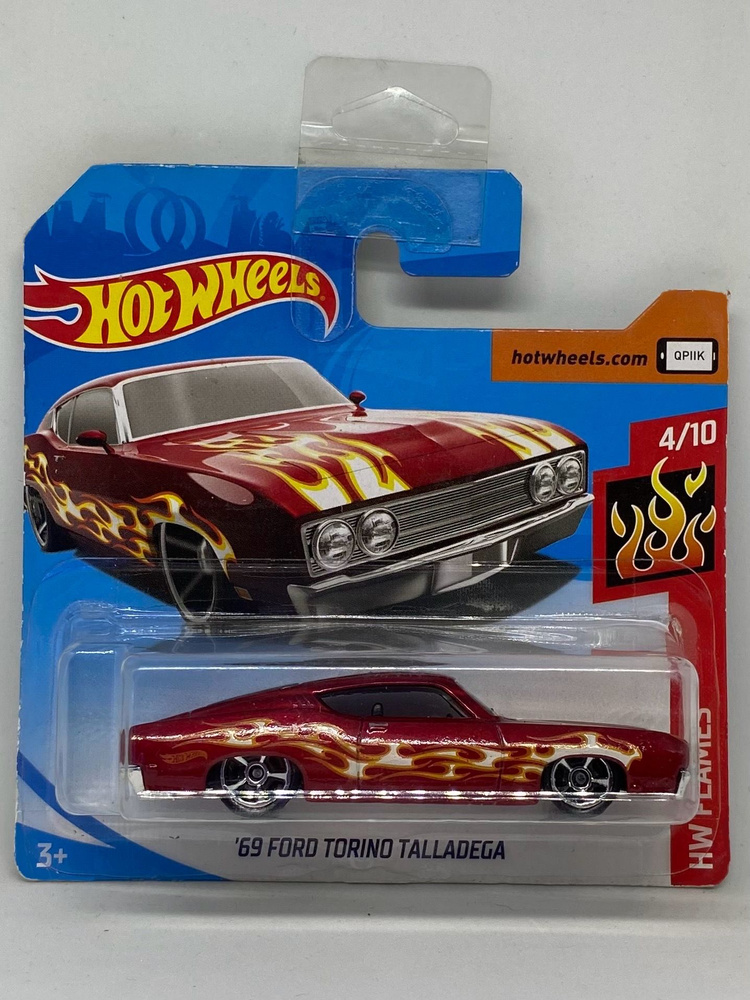 Машинка Hot wheels ford torino talladega #1