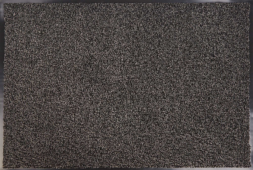 Коврик Inspire Gabriel 90x150 см полипропилен на ПВХ цвет тёмно-серый  #1