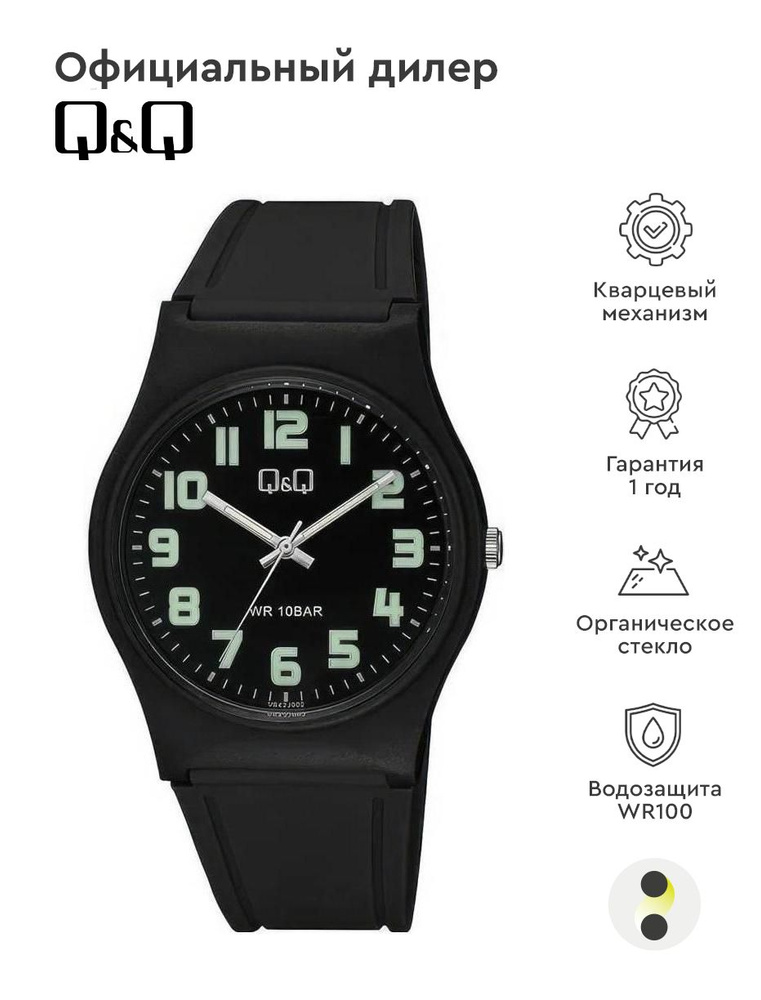 Мужские наручные часы Q&Q Attractive VS42J002Y #1