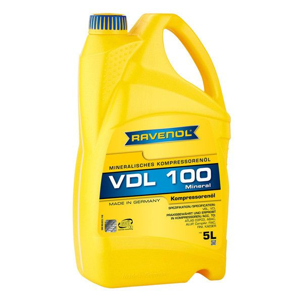 RAVENOL VDL 100 компрессорное масло минеральное 5 л #1