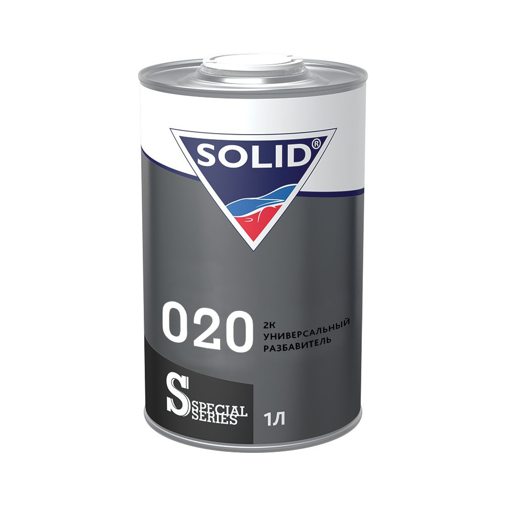 Разбавитель универсальный SOLID 020 для 2К материалов 1л #1