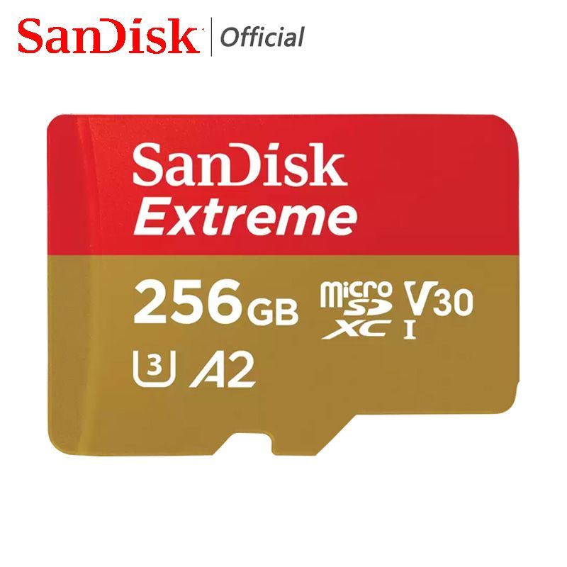 SanDisk Карта памяти Extreme 256 ГБ (SDSQXAV) #1