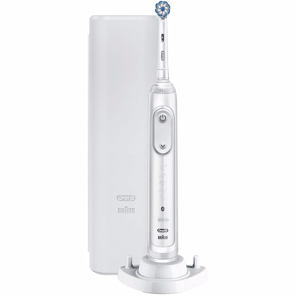 Oral-B Электрическая зубная щетка Genius X 20100S, белый #1