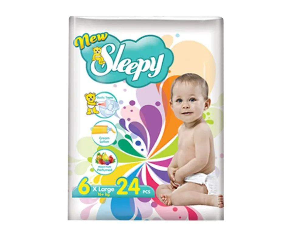 SLEEPY Детские подгузники Super pack Extra Large, 24 шт #1
