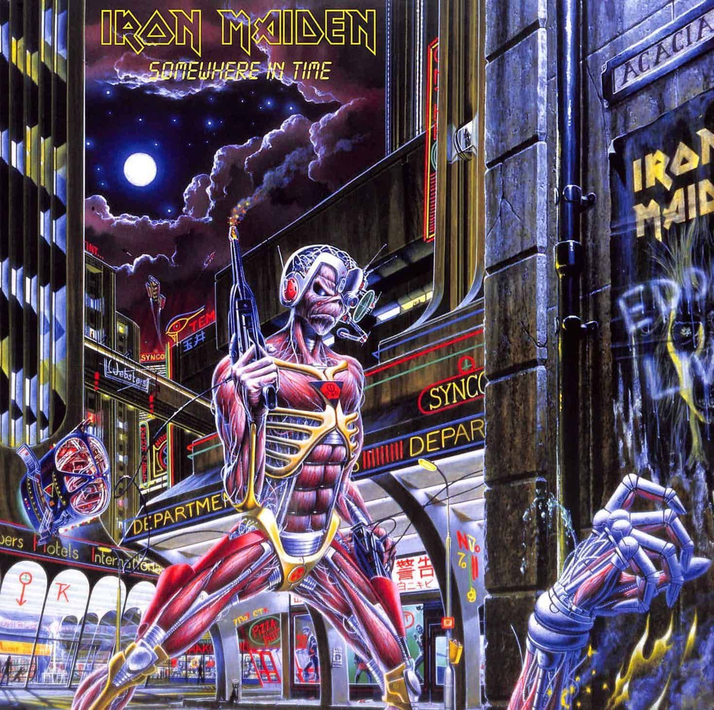 Iron Maiden - Somewhere In Time виниловая пластинка #1