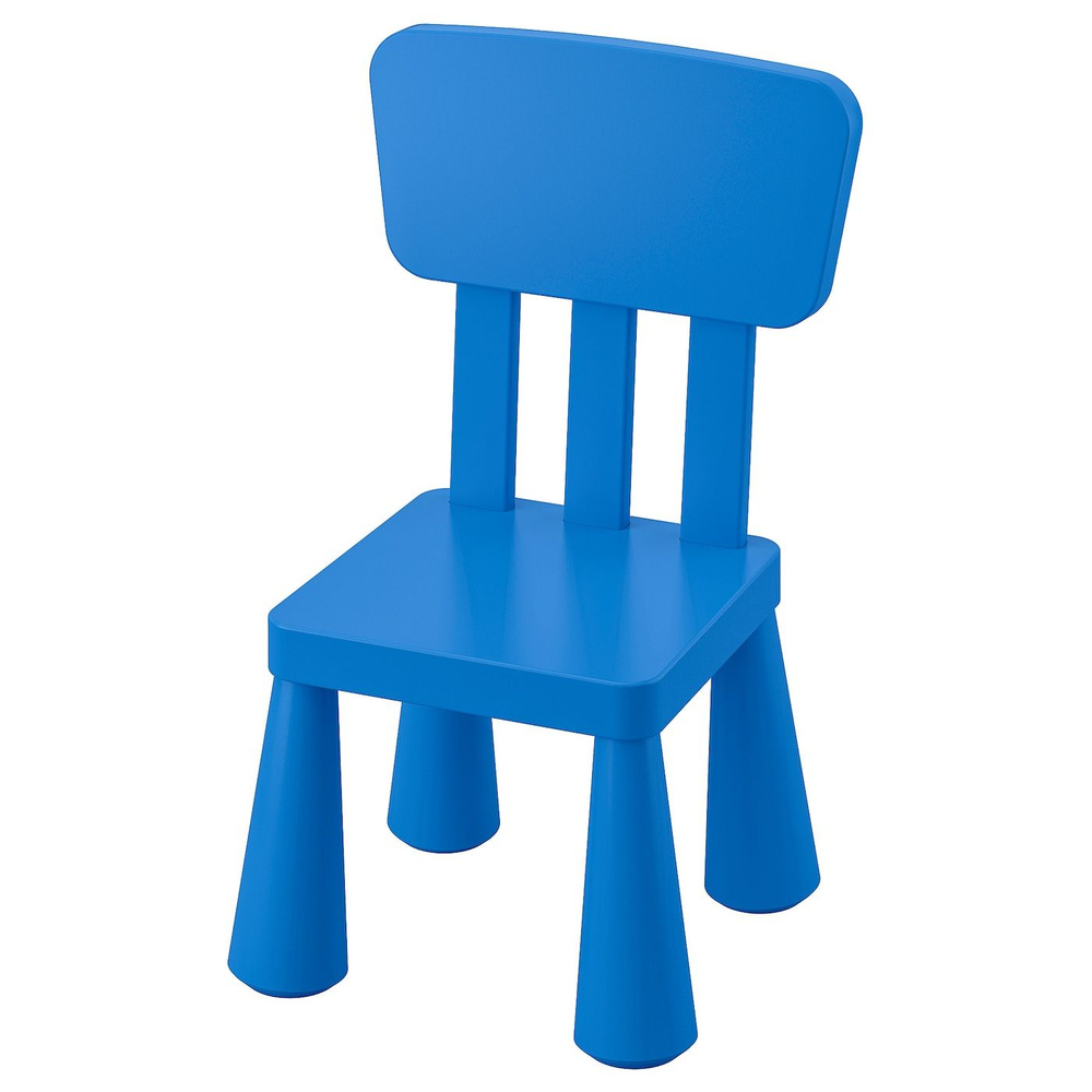 MAMMUT Детский стул для дома/улицы IKEA, синий (20365348) #1