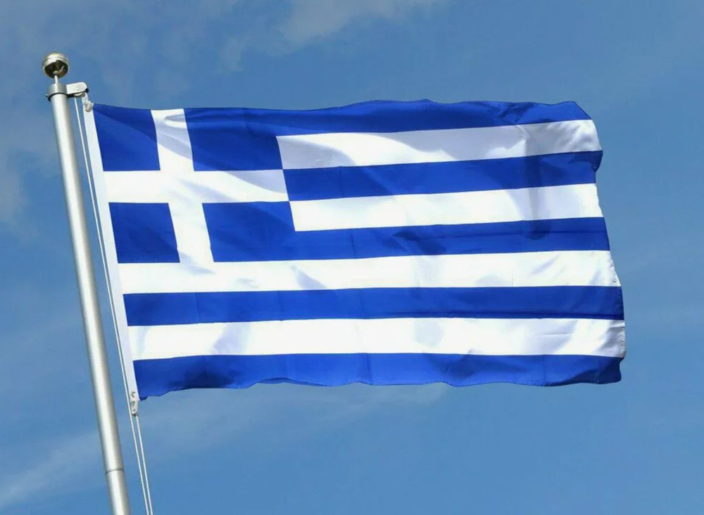 Флаг Греции 40х60 см #1