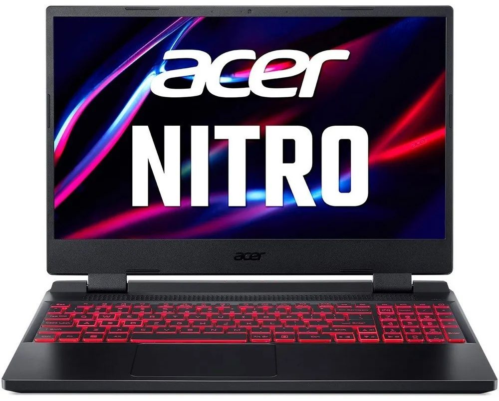 Acer Ноутбук Nitro 5 AN515-58-7541 (NH.QMZER.005) Игровой ноутбук 15.6", Intel Core i7-12650H, RAM 16 #1