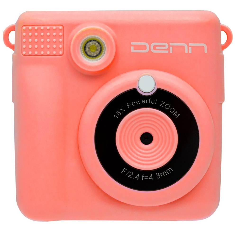 Denn Компактный фотоаппарат FUNNY CAM TDC015PK, розовый #1