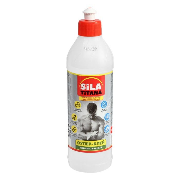 Супер-клей SILA TITANA, универсальный, бутылка 0.5 л #1