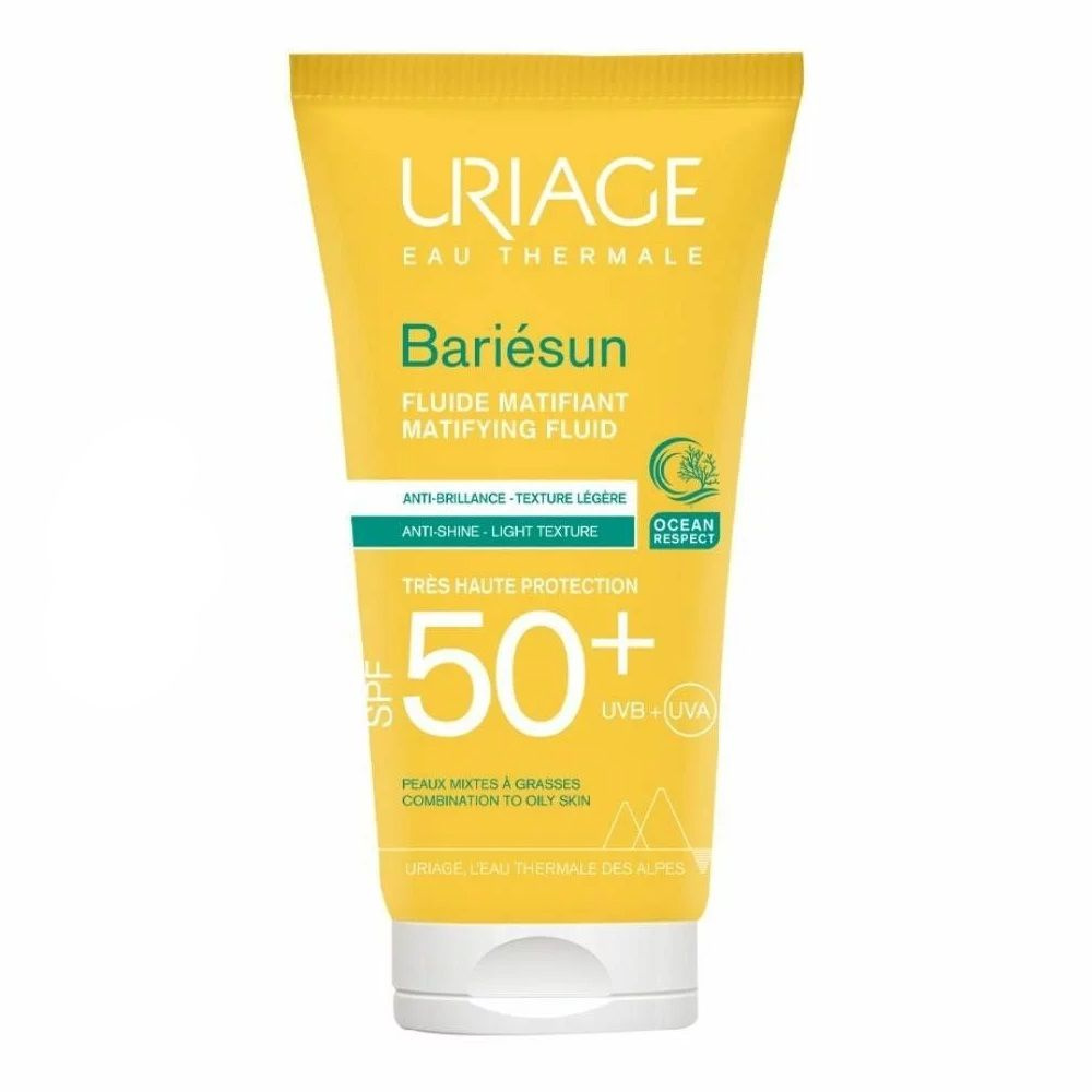 Uriage Матирующая эмульсия для лица Bariesun Mat Fluide SPF50+ 50мл #1