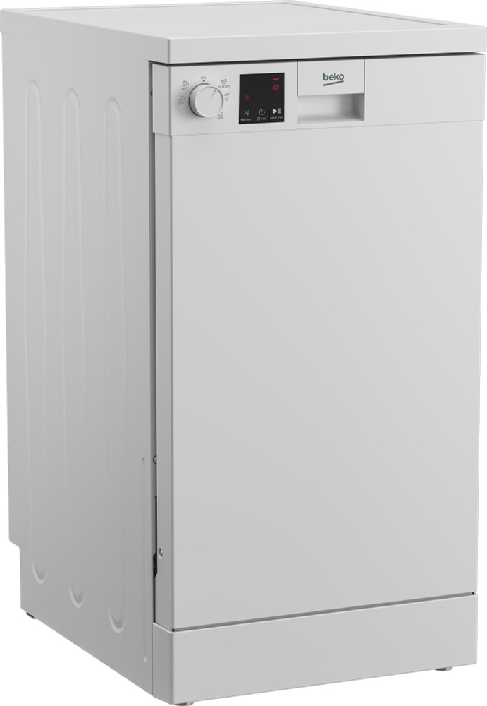 Посудомоечная машина Beko DVS050W01W белый (узкая) #1