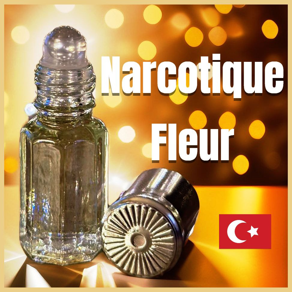 DeluxeQ /Арабские масляные духи женские 3мл fleur narcotique унисекс / Флер Наркотик  #1