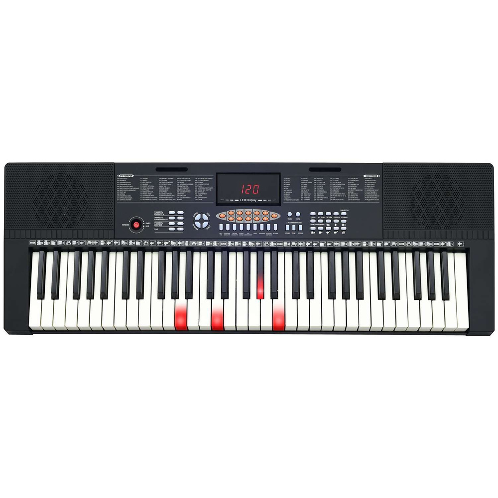 Синтезатор с подсветкой клавиш #1