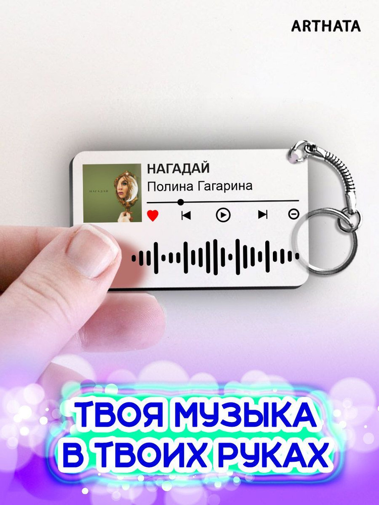 Spotify Брелок Полина Гагарина - Нагадай #1