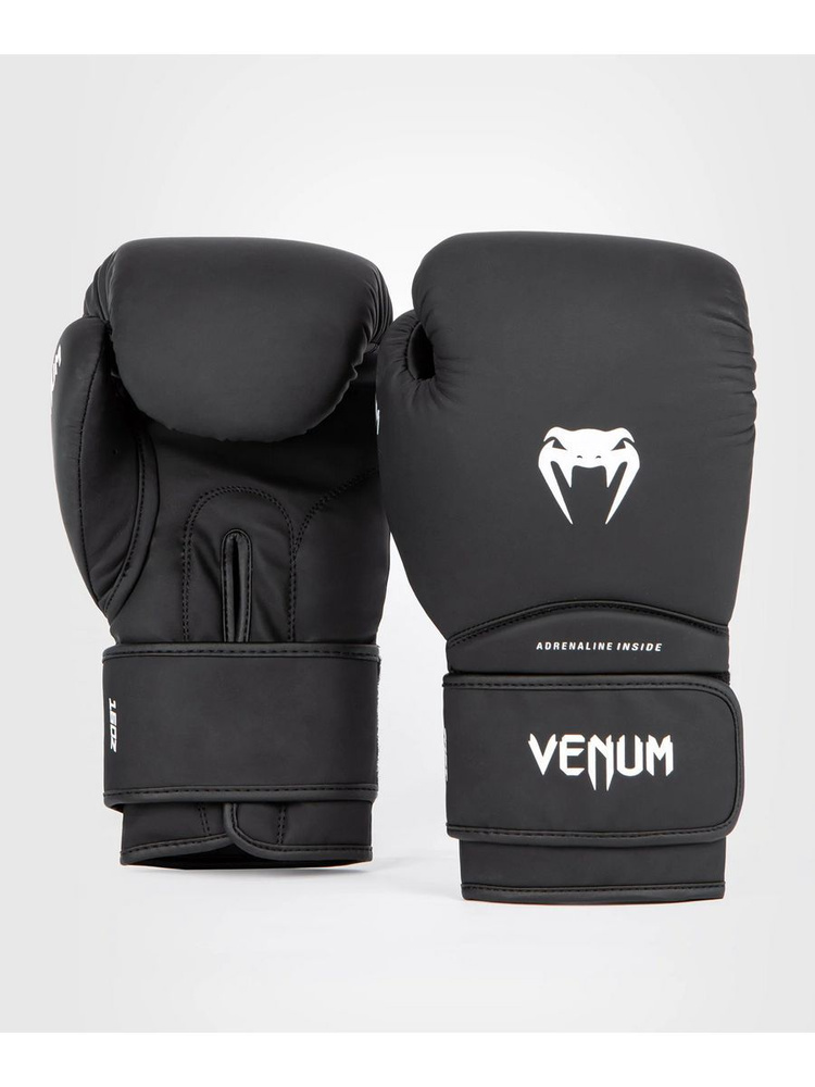 Перчатки боксерские Venum Contender 1.5 Black/White (12) #1