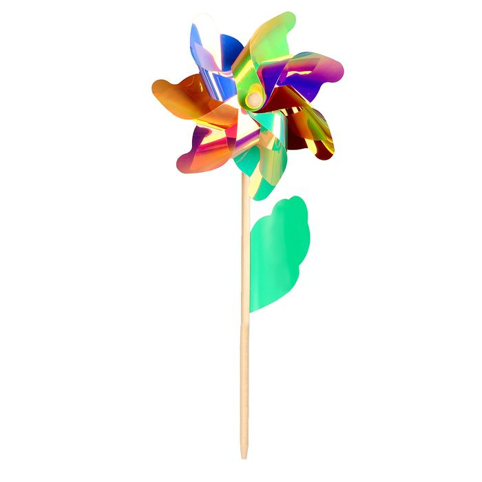 Ветерок "Семицветик" на деревянной палочке #1