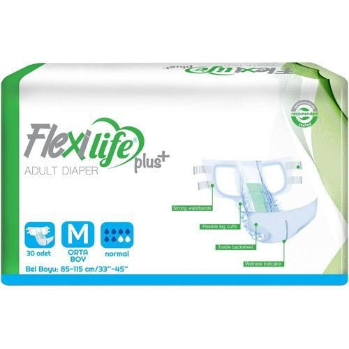 Подгузники для взрослых FLEXI LIFE PLUS размер M x 30шт #1