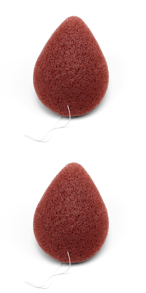 Purito Спонж косметический Jeju Volcanic Scoria Konjac Sponge, 2 шт. #1