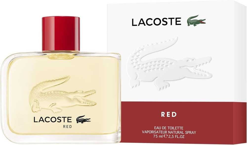 LACOSTE RED Мужская туалетная вода 75мл #1