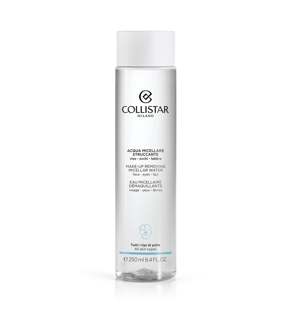 Collistar - Make-Up Remover Micellar Water Мицеллярная вода для снятия макияжа 250 мл(Tecтеp)  #1