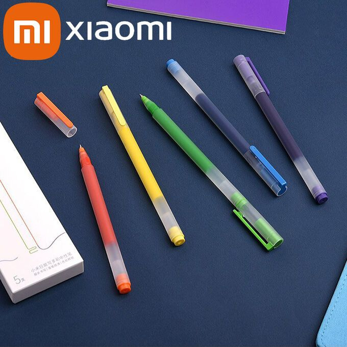 Xiaomi набор цветных ручек Mi Jumbo Gel Ink Pen 25 шт (MJZXB03WC), разноцветный  #1