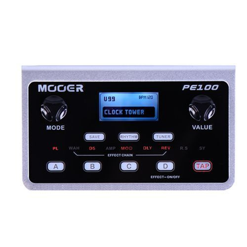 Mooer PE100 карманный гитарный процессор эффектов #1