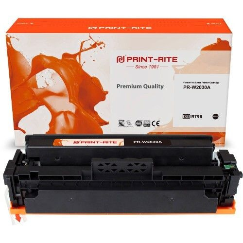 Картридж лазерный Print-Rite TFHBKOBPU1J PR-W2030A W2030A черный (2400стр.) для HP Color LaserJet M454nw/dn/dw/ #1