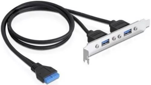 Адаптер USB Bracket 2xUSB3.0 Bulk #1