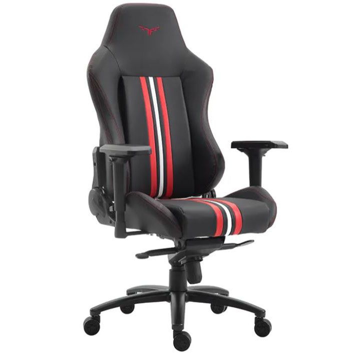 CyberZone Игровое компьютерное кресло, белое с черным 29 #1