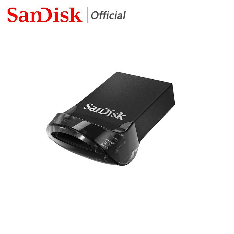 SanDisk USB-флеш-накопитель Ultra Fit SDCZ430-032G 32 ГБ, черно-серый #1