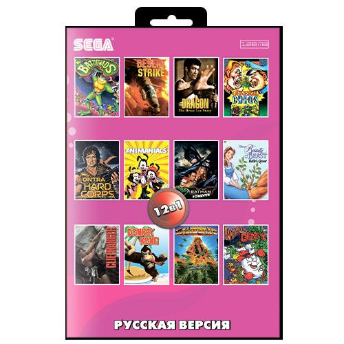 Игра 12 в 1: Сборник игр Sega (AA-12001) (16 bit, Русские субтитры) #1