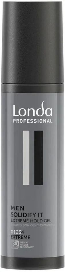 Londa Professional LC SOLIDIFY IT Гель для укладки волос экстремальной фиксации для мужчин, 100 мл  #1
