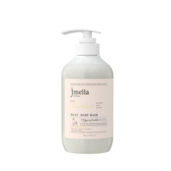 JMELLA Парфюмированный гель для душа Лайм и базилик, NO.03 IN FRANCE LIME & BASIL BODY WASH, 500 мл  #1