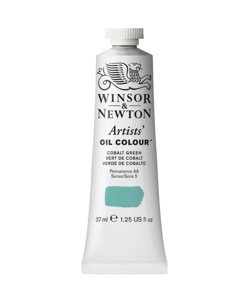 Краска масляная Winsor&Newton Artists' Oil, зеленый кобальт #1