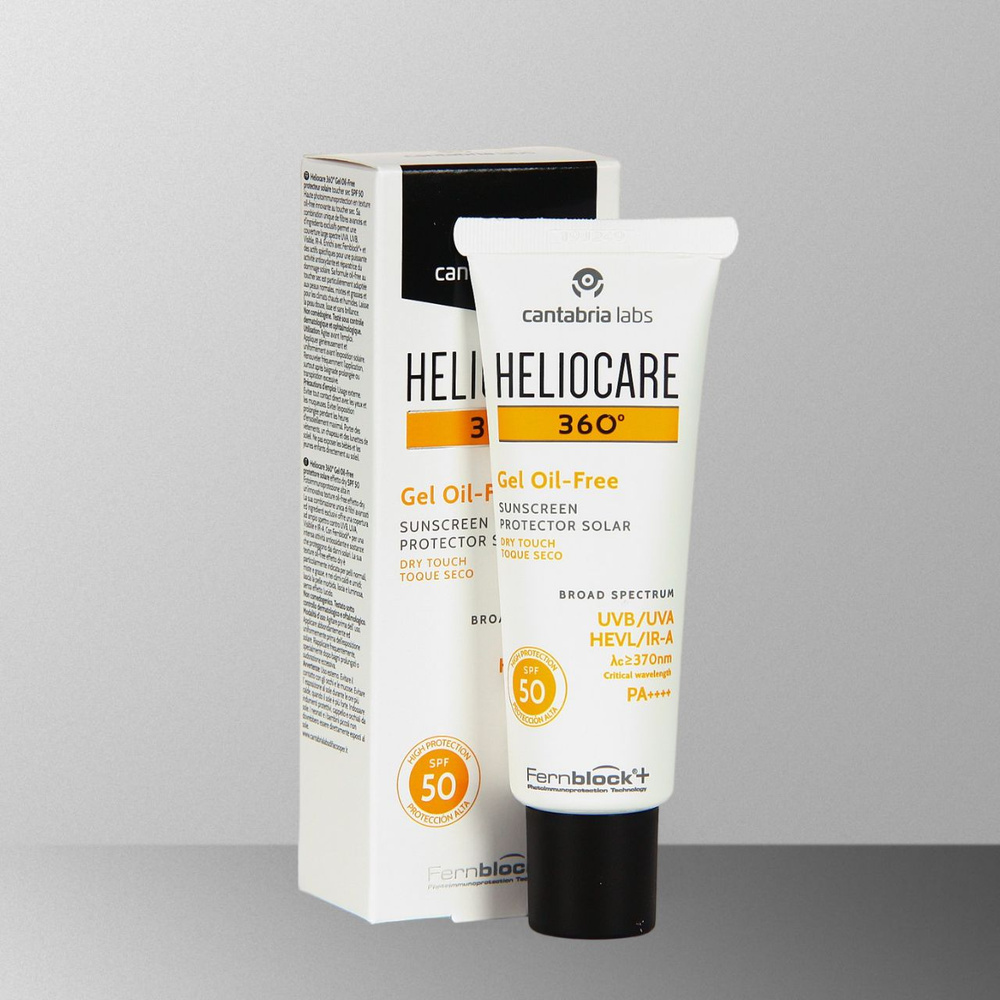 HELIOCARE 360 Gel Oil-Free Dry Touch SPF 50 Sunscreen Солнцезащитный гель с SPF 50 для нормальной и жирной #1