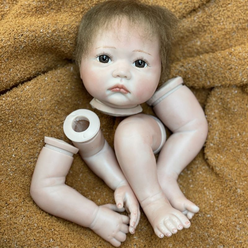 Наборы для кукол реборн с росписью 18-20 дюймов ручной работы, похожие ...