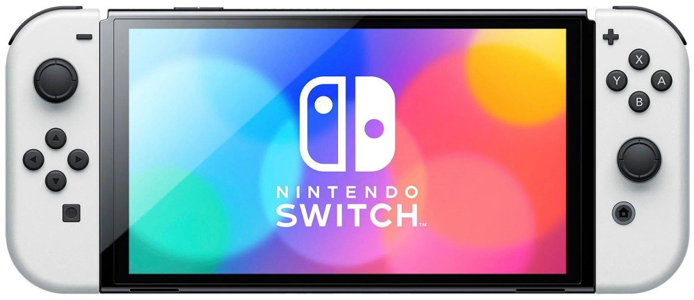 Игровая приставка Nintendo Switch OLED 64 ГБ, White (белый) #1