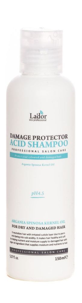 Шампунь для сухих и поврежденных волос с аргановым маслом Damage Protector Acid Shampoo, 150 мл  #1