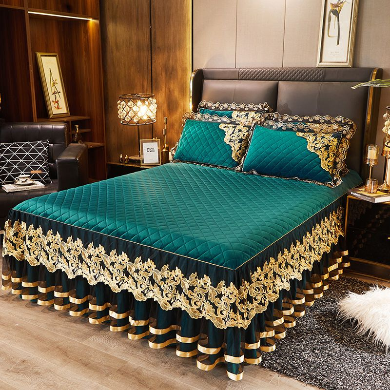 AiWinsure Покрывало с наволочками Velvet bedspreads, Бархат с размерами: 200 x 150 см  #1