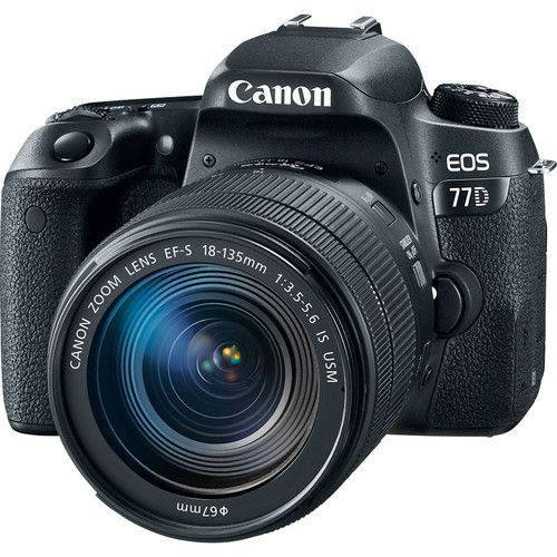 Фотоаппарат Canon EOS 77D Kit 18-135 IS STM #1