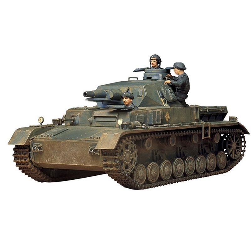 Сборная модель Военная модель Tamiya-35096 1/35 Panzerkampfwagen IV Ausf.D w/3Figures model kit  #1