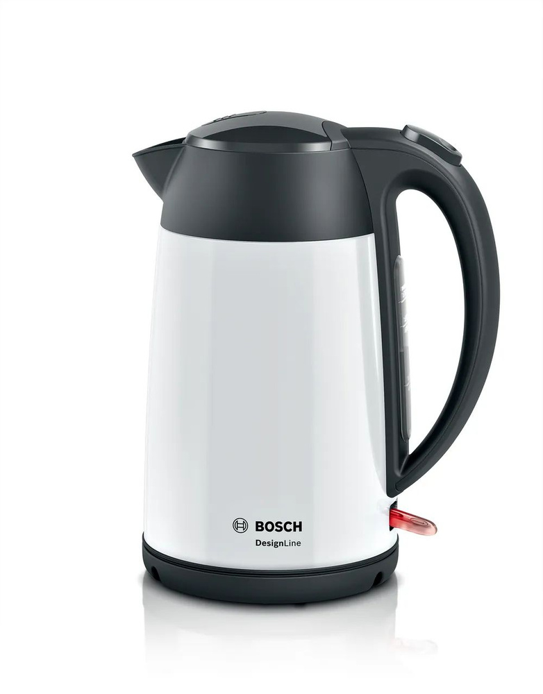 Чайник электрический BOSCH TWK3P421, 2400 Вт, 1.7 л, металл/пластик, фильтр от накипи, автоотключение, #1