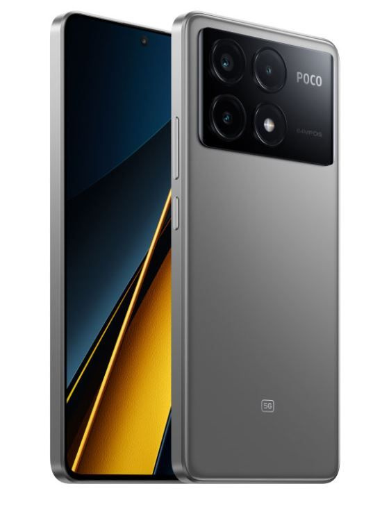 Xiaomi Смартфон POCO X6 Pro 5G 12/512GB Grey (Серый) 12/512 ГБ, серый #1