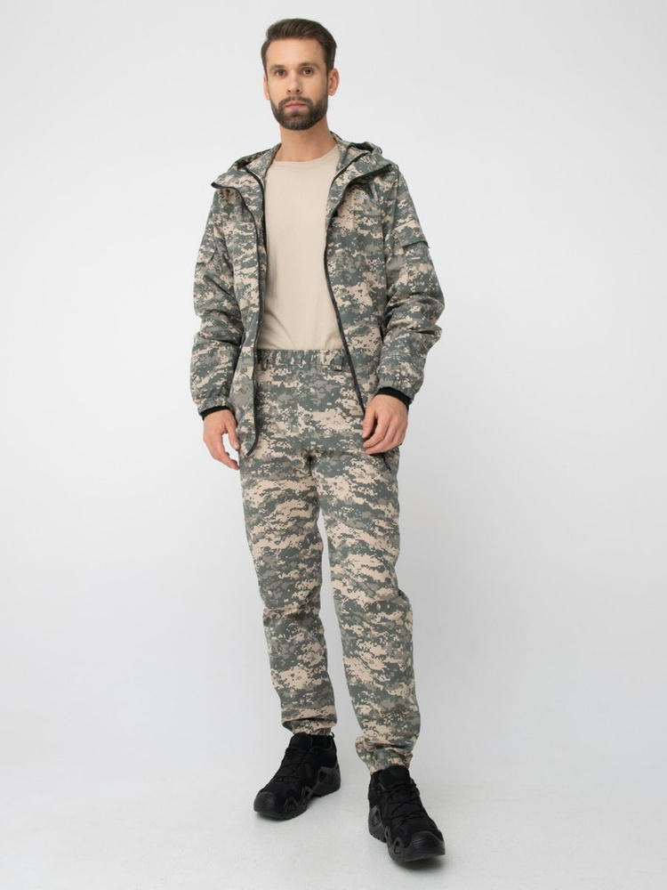 Тактические брюки мужские Huntsman Стрелок летние, легкие, камуфляжные, с карманами, рыбацкие, для охоты, #1