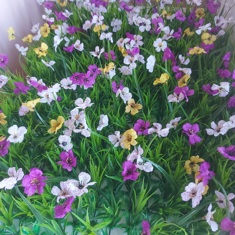 Коврик ритуальный Цветочный ЛУГ, 60х40, высокие цветы #1