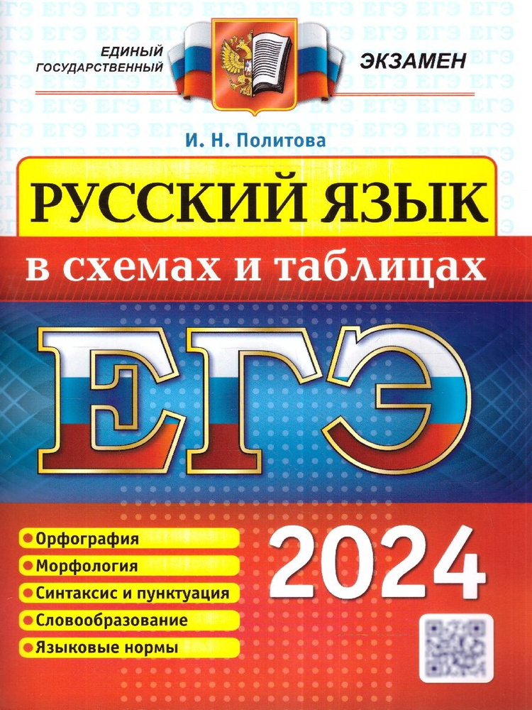 ЕГЭ 2024 Русский язык в схемах и таблицах | Политова Ирина Николаевна  #1