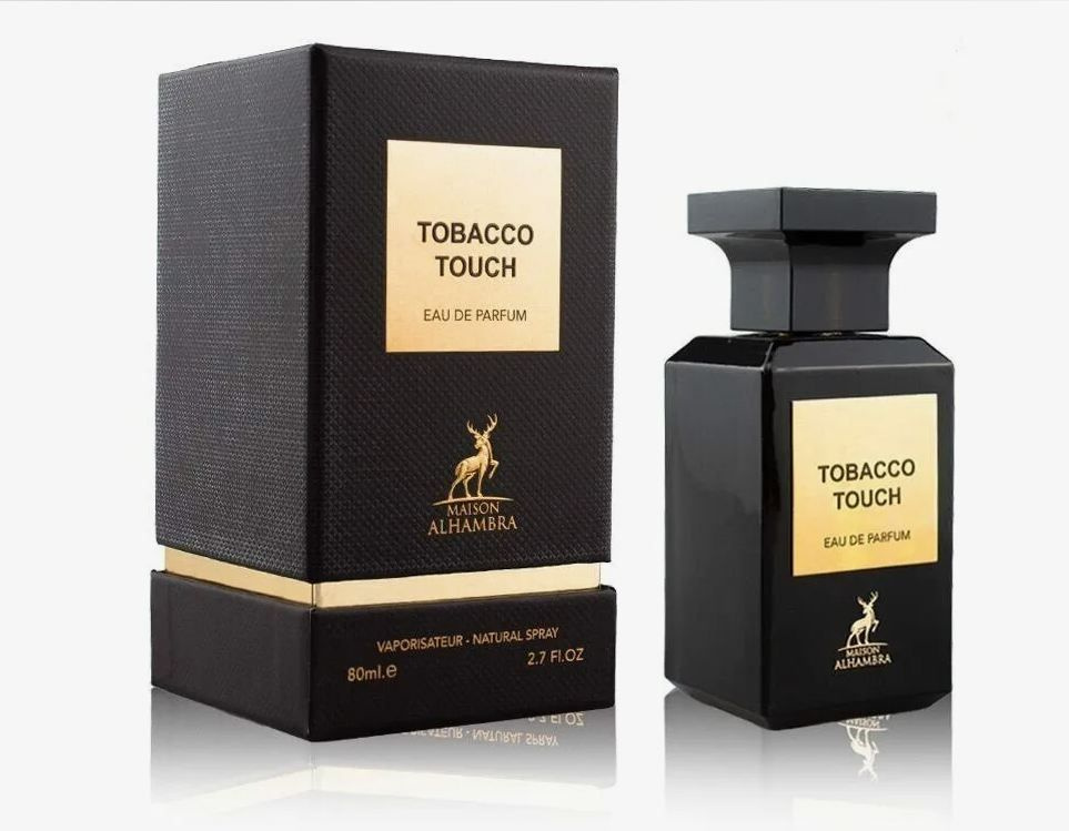 Арабские духи Alhambra Tobacco Touch/ Тобакко Тоуч, 80 мл, Парфюмерная вода, восточные, пряные, с какао #1