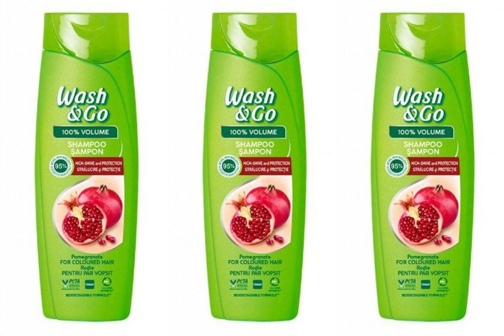 Wash&Go Шампунь для волос, 180 мл #1