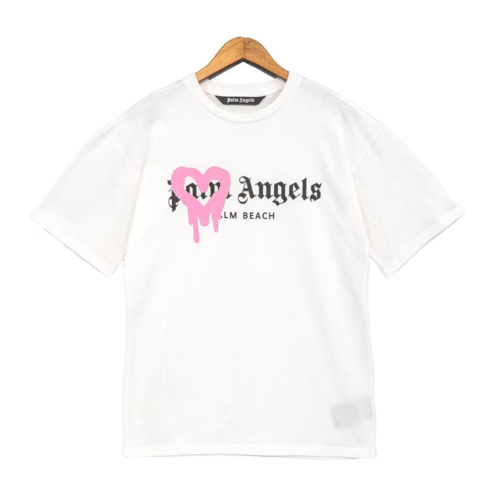 Футболка PALM ANGELS T-Shirt 1/1 crew-neck #1